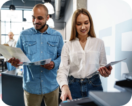 Organizaciones con alto volumen de impresión